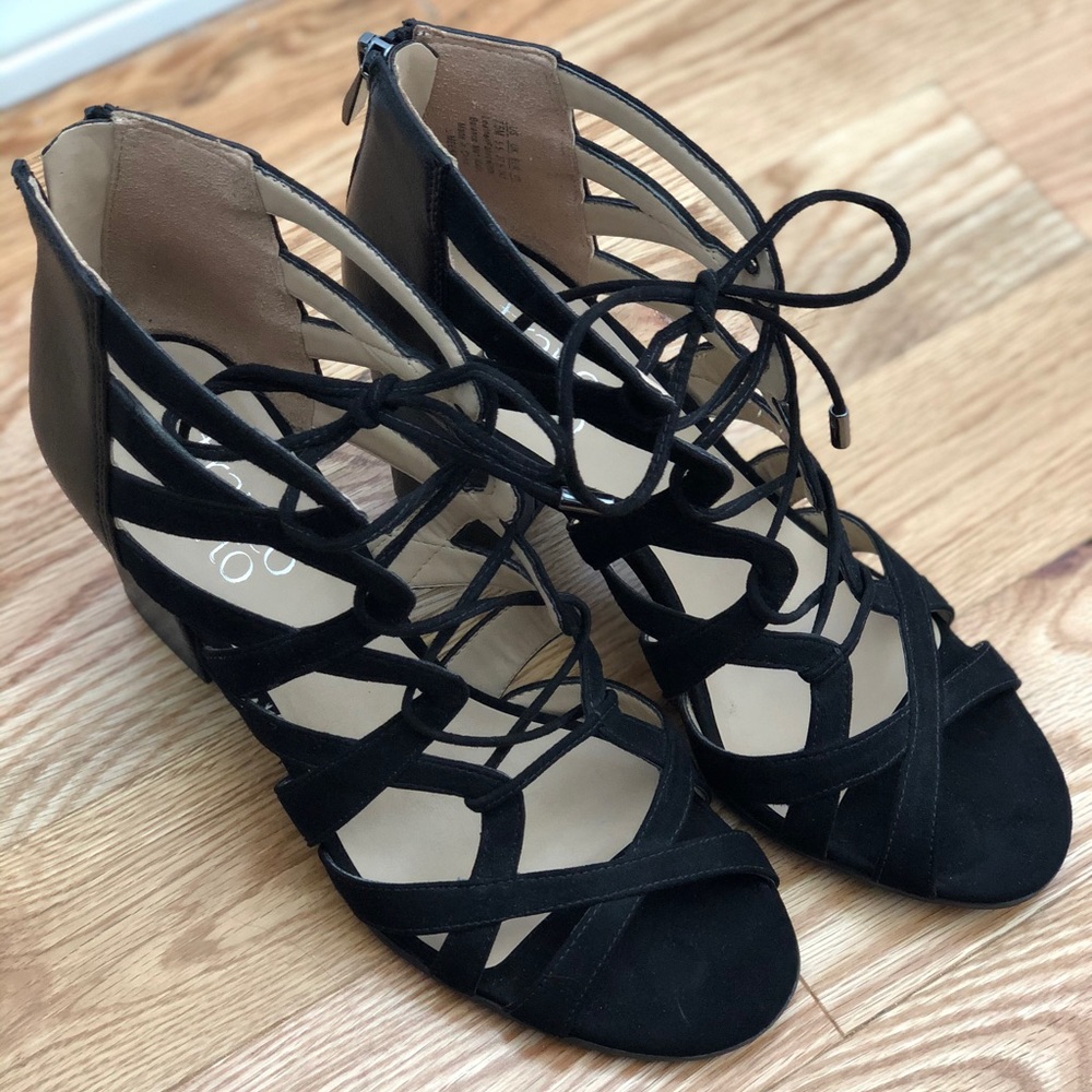 Black 3” heels